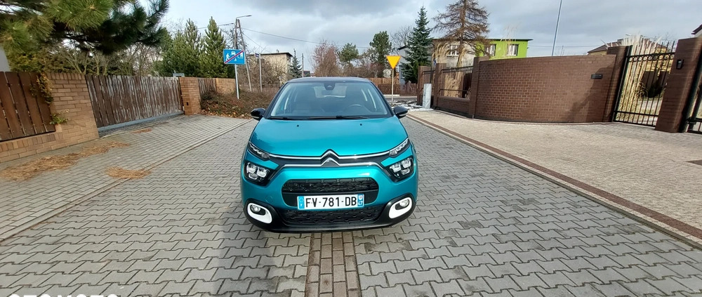 Citroen C3 cena 57000 przebieg: 32000, rok produkcji 2020 z Zabrze małe 56